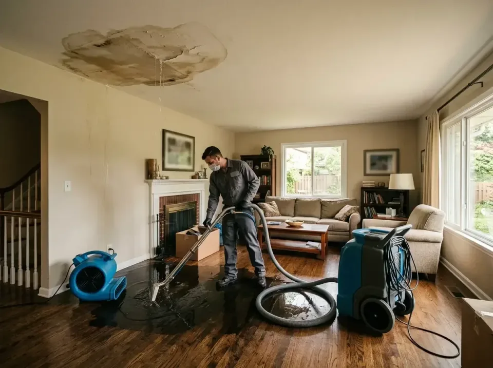 attic-pipe-burst-ceiling-drip-008 — frequently asked questions, Water Damage Restoration & Carpet Care in Stapleton, AL